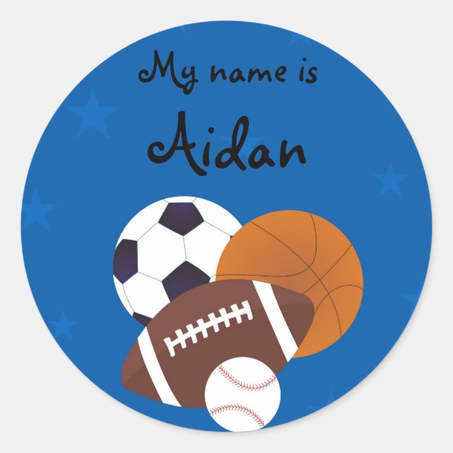 Adesivo Redondo Todas as estrelas (Frente)