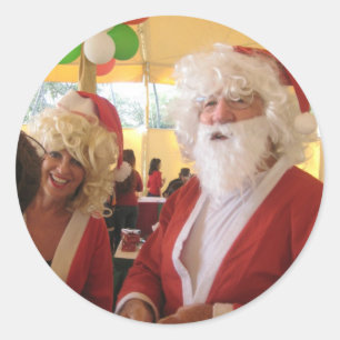 Adesivo Redondo Todos Precisamos De Amor: Papais noeis Ho Ho Ho Ho