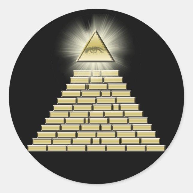 Adesivo Redondo Todos Vendo Vinheta (Frente)