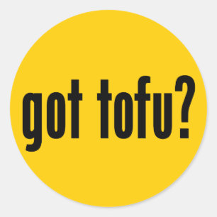 Adesivo Redondo tofu obtido?