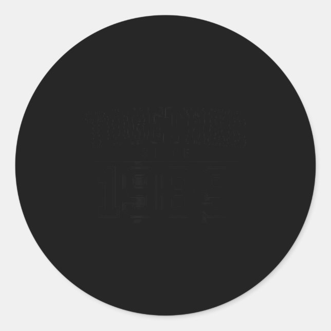 Adesivo Redondo Together Since 1989 Couple Shirt Valentines Day  (Frente)