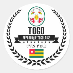 Adesivo Redondo Togo