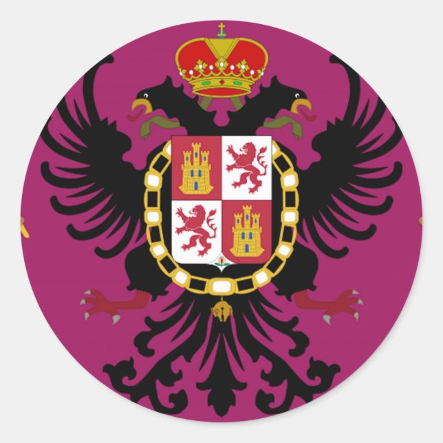 Adesivo Redondo Toledo (Espanha) (Frente)