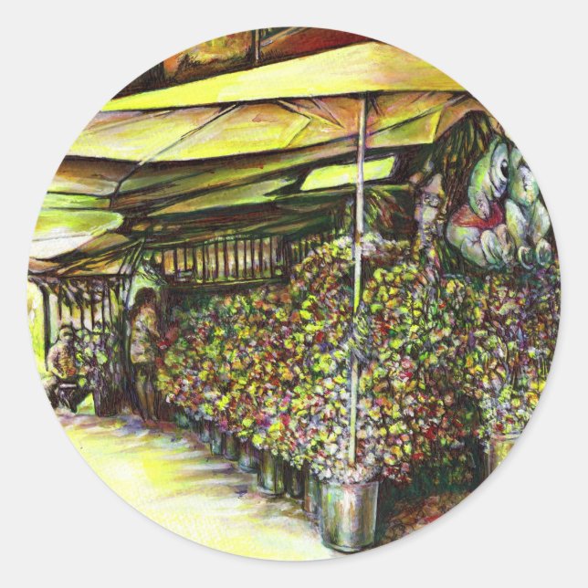 Adesivo Redondo Tomada de Posse de Optices (Frente)