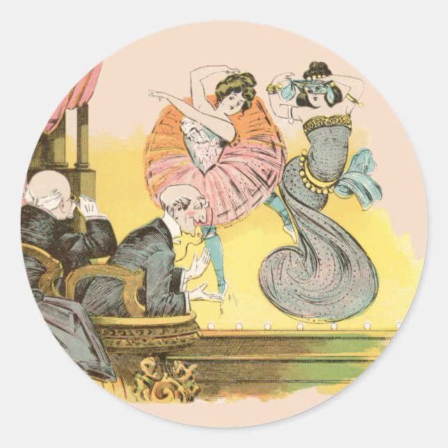 Adesivo Redondo Tomando a mira. (Frente)