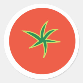 Adesivo Redondo Tomate