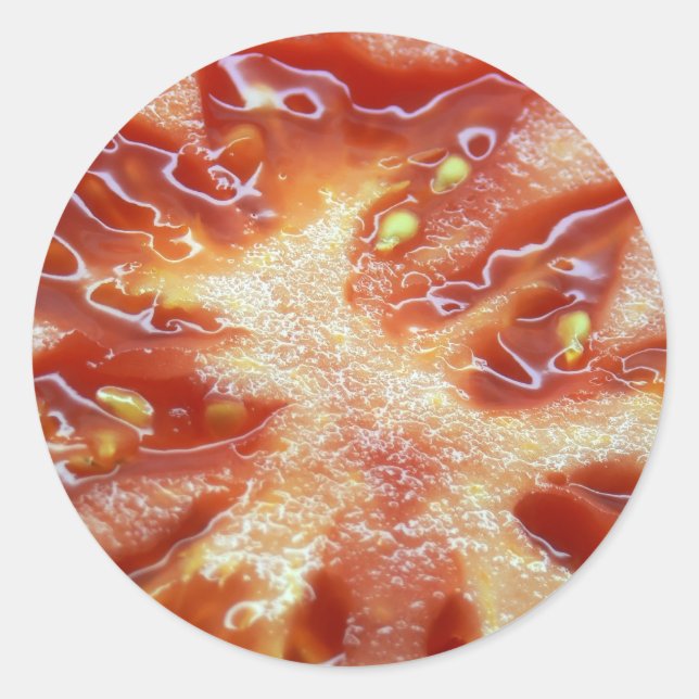 Adesivo Redondo Tomate (Frente)