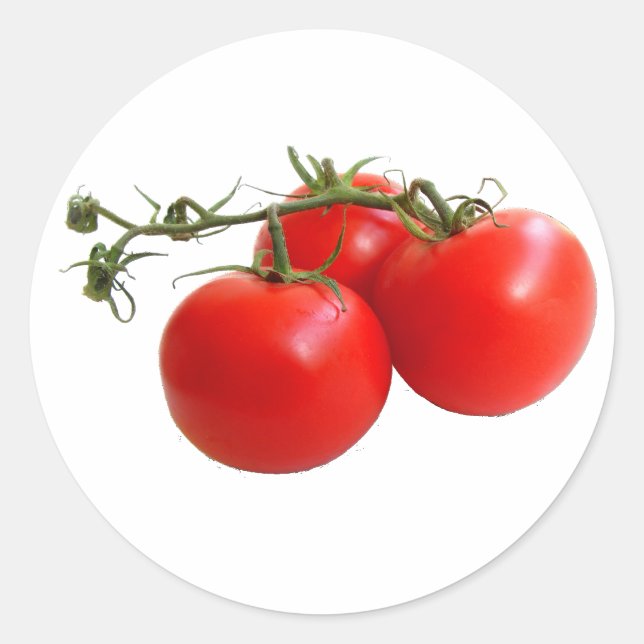 Adesivo Redondo Tomate (Frente)