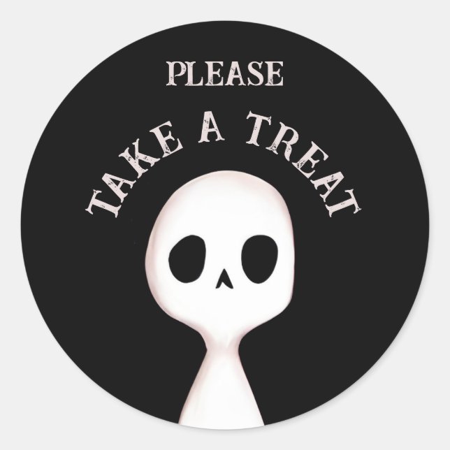 Adesivo Redondo Tome uma dose (Frente)