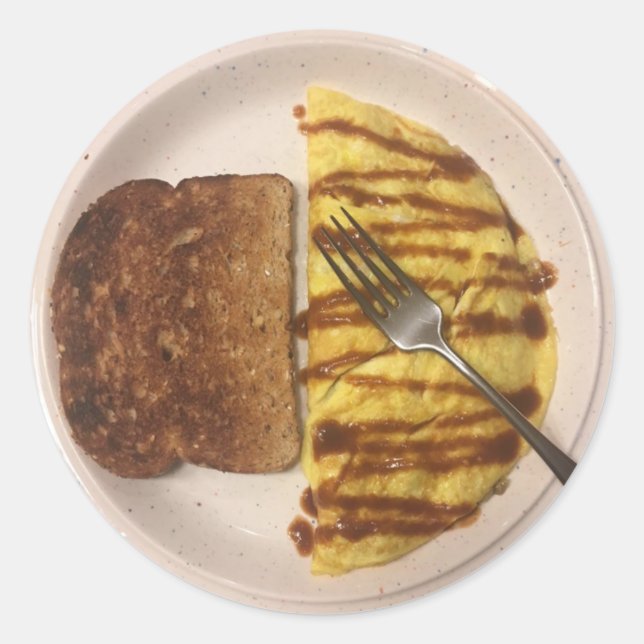 Adesivo Redondo @tomlette autocolantes (Frente)