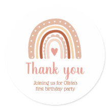 Tone Terrestre Mudado Boho Rainbow Obrigado