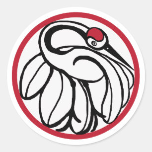 Adesivo Redondo Tonelada Japonesa