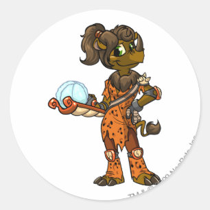 Adesivo Redondo Tonu Tyrannia Player