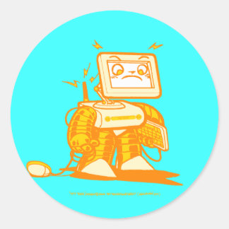 Adesivo Redondo Tony TFT Sticker 1