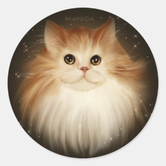 Adesivo Redondo Topaz Stickers