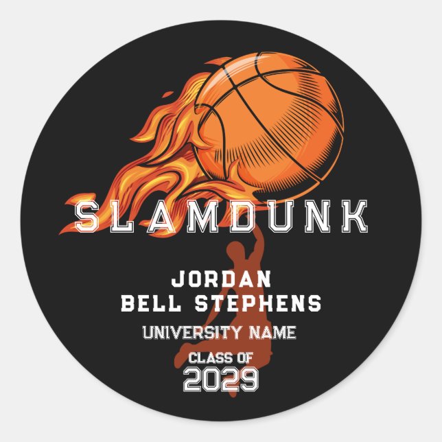 Adesivo Redondo Topo do Boné da Equipe de Formando de Futebol do B (Frente)