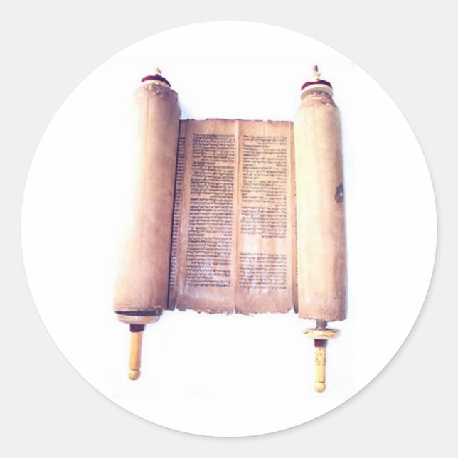 ADESIVO REDONDO TORAH (Frente)