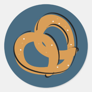 Adesivo Redondo Torção Pretzel