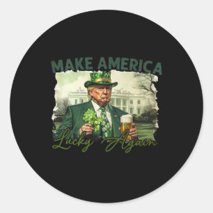 Adesivo Redondo Torne A América Sortuda Novamente Rua Patrick Day