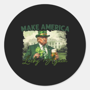Adesivo Redondo Torne A América Sortuda Novamente Rua Patrick Day