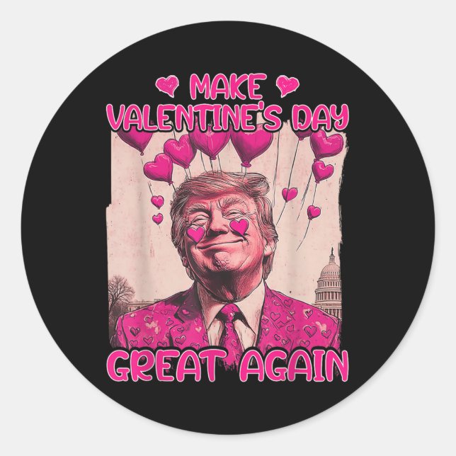 Adesivo Redondo Torne O Excelente Novamente Engraçado Tremor (Frente)