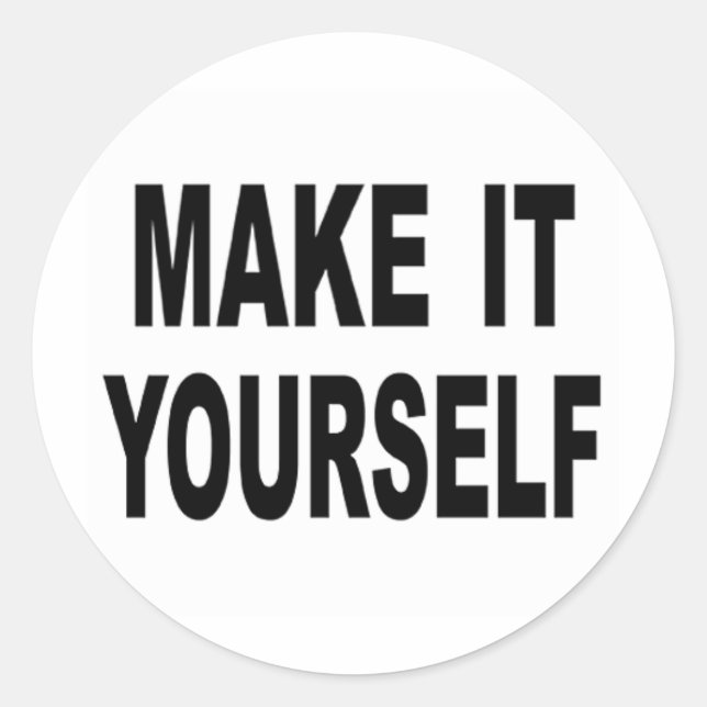 Adesivo Redondo Torne-Se Personalizado (Frente)