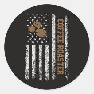 Adesivo Redondo Torrador de Café