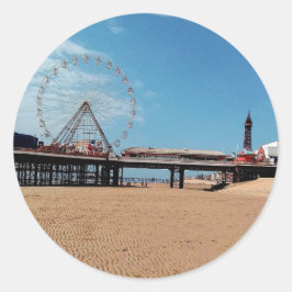 Adesivo Redondo Torre Blackpool