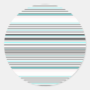 Adesivo Redondo Torres de cinza aqua