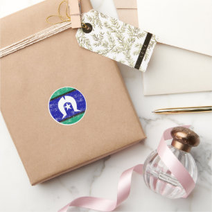 Adesivo Redondo Torres Strait Islanders, Austrália