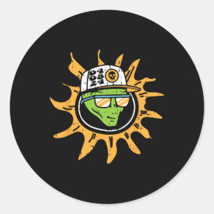 Adesivo Redondo Total Gles Eclipse Solar abril 8 2024 Totalidade