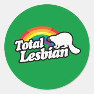 Adesivo Redondo TOTAL LESBIAN BEAVER - BRANCO - (2).png
