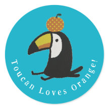Toucan Loves Orange