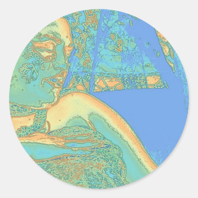 Adesivo Redondo Touch Oshun (Frente)