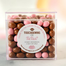Touchdowns ou Tutus Revelação de Gênero Obrigada