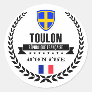 Adesivo Redondo Toulon