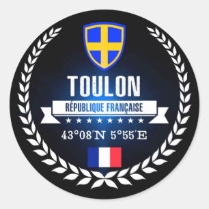 Adesivo Redondo Toulon