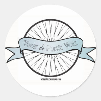 Adesivo Redondo Tour de F*ck You Sticker
