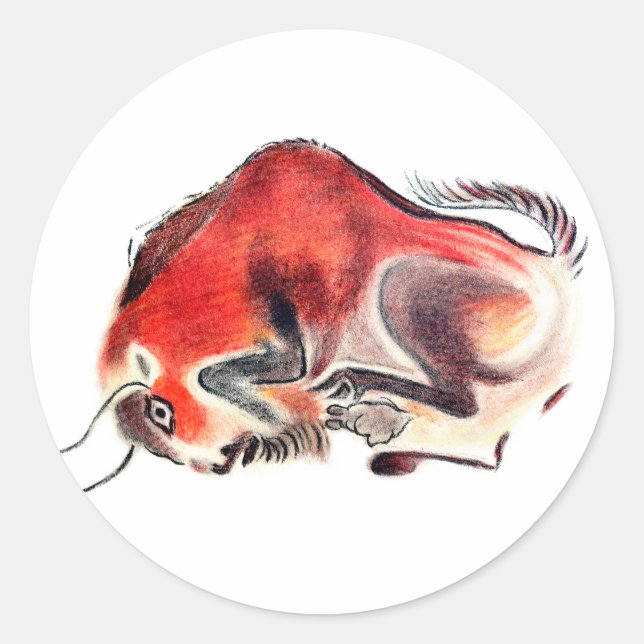 Adesivo Redondo Touro (Frente)