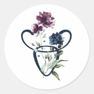 Adesivo Redondo Touro - Sinal de Estrela Zodiac