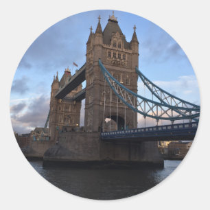 Adesivo Redondo Tower Bridge, Londres