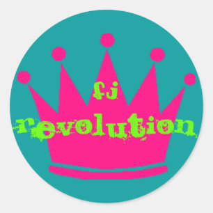 Adesivo Redondo Toxicómano da forma