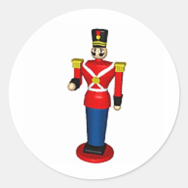Adesivo Redondo Toy Soldier (Frente)