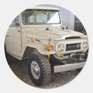 Adesivo Redondo Toyota Land Cruiser BJ40