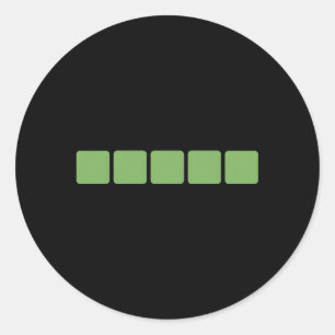 Adesivo Redondo Trabalho