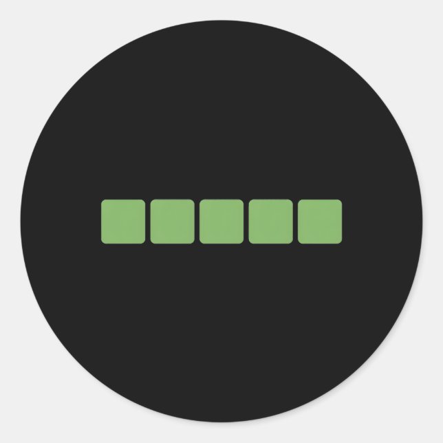 Adesivo Redondo Trabalho (Frente)