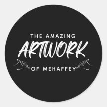 Trabalho de arte de Artista Branco Personalizado