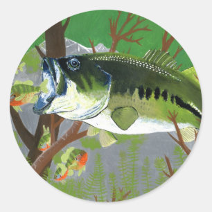 Adesivo Redondo Trabalhos de arte de vencimento por B. rei,