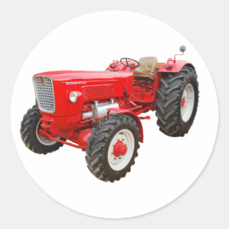 Adesivo Redondo Tractor velho Güldner g 75 ÁS