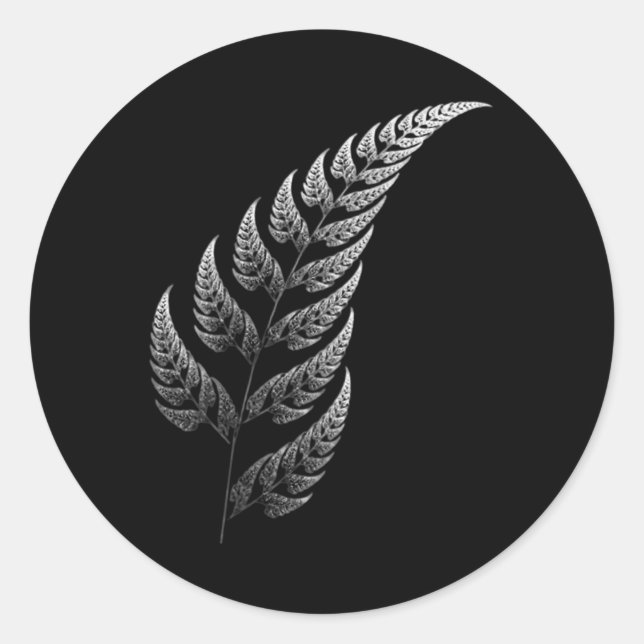 Adesivo Redondo Traditional Maori Tribal Tattoo. New Zealand. Aote (Frente)